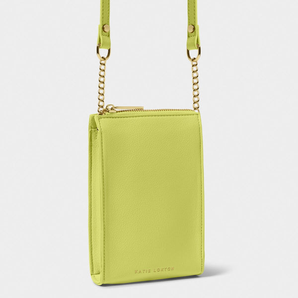 Lime Green Slim Crossbody Bag