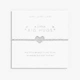 Joma beaded stretch bracelet with heart charm