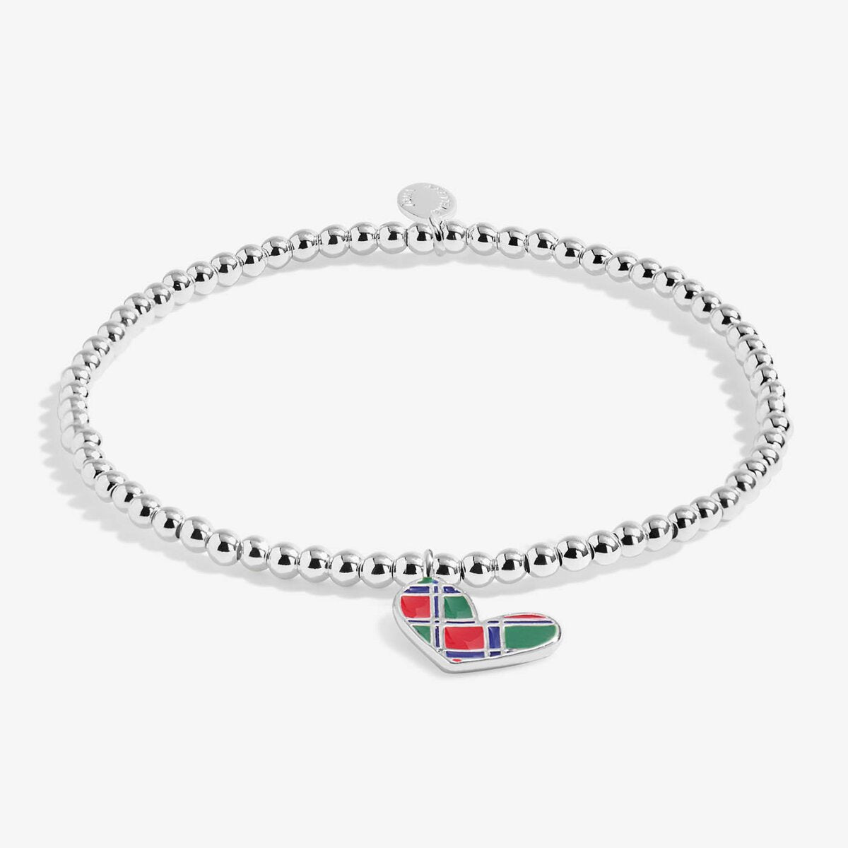 Joma Jewellery |'A Wee' Tartan Heart Bracelet Noah Home And
