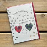 Scottish Engagement Card - Congratulations