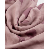 Katie Loxton pink lightweight leopard print scarf with frayed edge detail.