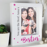 Personalised Gifts - Besties 5 x 7 Box Photo Frame