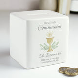 Square ceramic money box