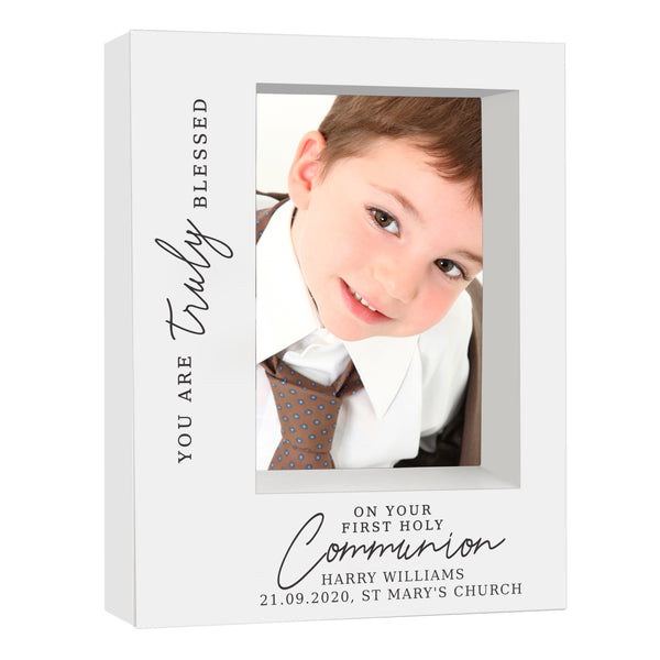 First Communion boxed photo frame