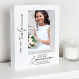 First Communion boxed photo frame