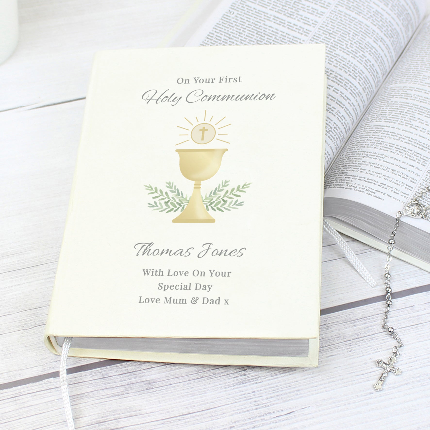 First Communion holy Bible