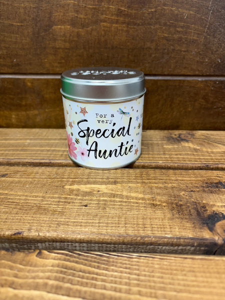 Tin Candle - Special Auntie