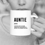 Scottish Definition Mug – Auntie