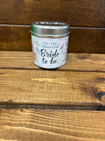 Tin Candle - Wedding - Bride To Be