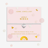 Joma Jewellery Girls Confetti 'A Little' Lovely Niece Bracelet