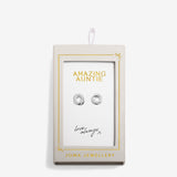 Joma Jewellery 'Moments to Shine' Stud Earrings - Amazing Auntie