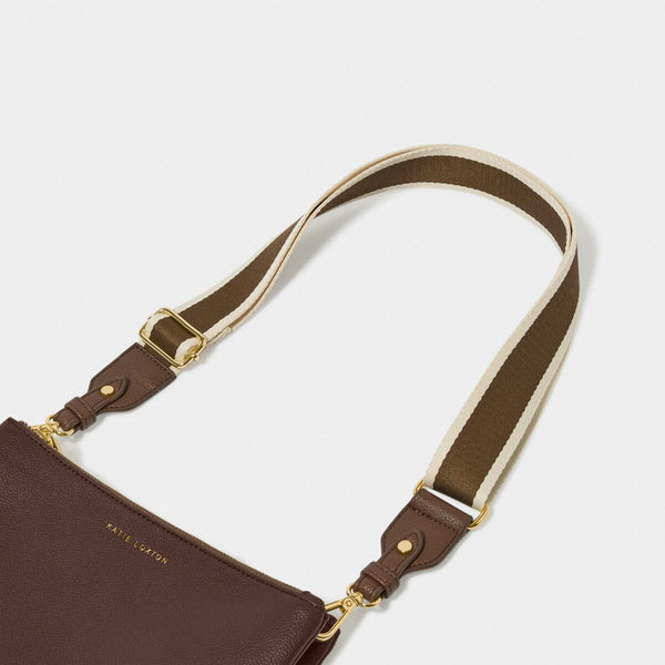 Chocolate detachable bag strap