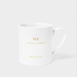 Katie Loxton white porcelain mug set for Mr and Mrs. Comes beautifully boxed.
