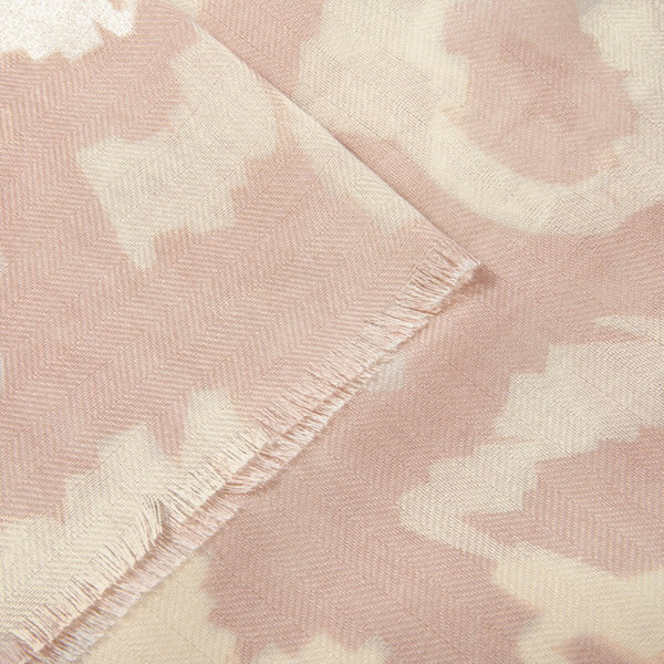 pink leopard print scarf