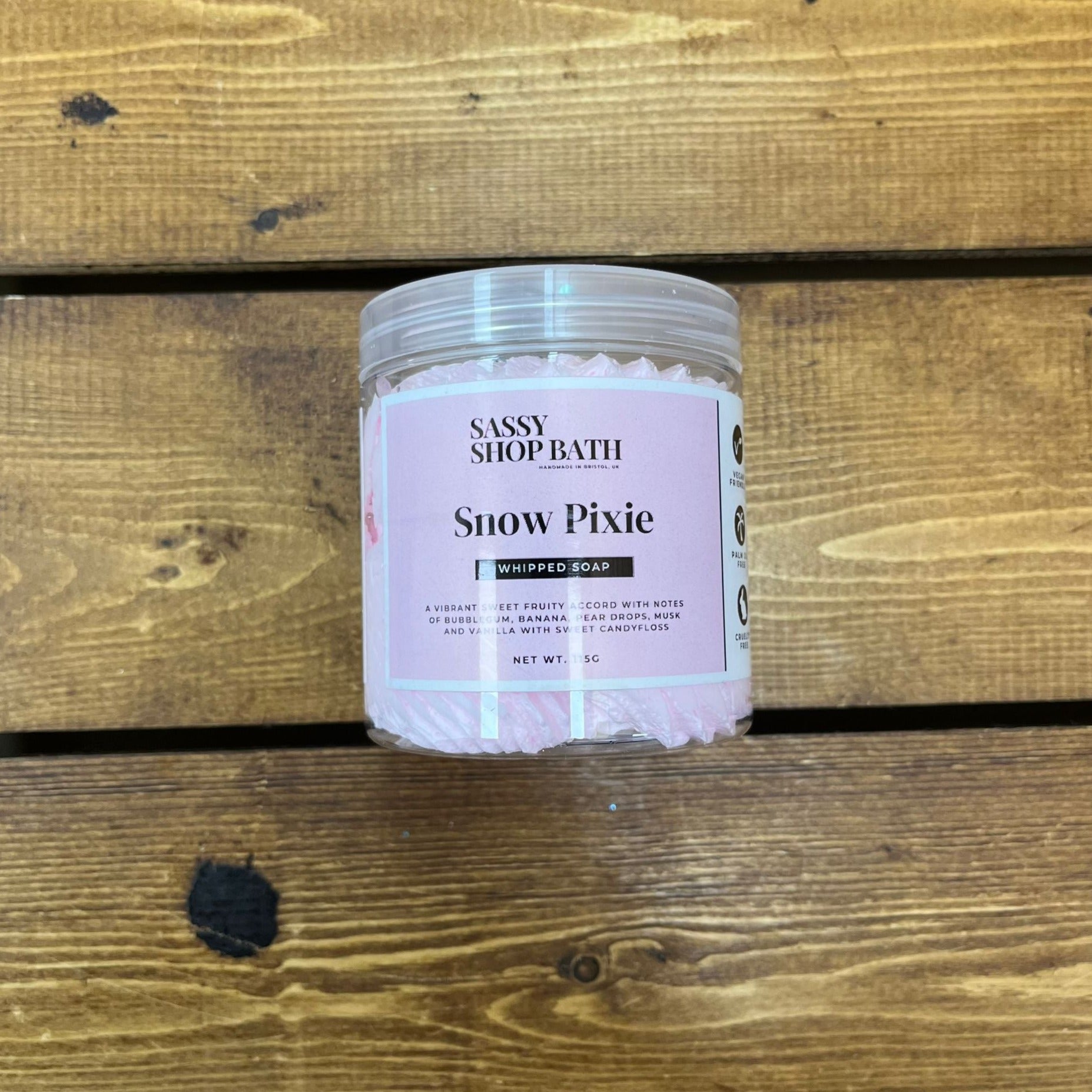 Sassy Shop - Whipped Soap - Snow Pixie
