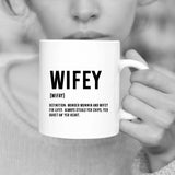 Scottish Definition Mug - Wifey – 11oz Ceramic Mug