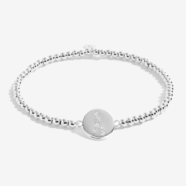 Joma Jewellery 'a little' bracelet with pretty little charm, presented on a sentiment card which reads:  'This special little bracelet is just to say, you're ambitious, caring and intuitive in every way'  Beautifully packaged in it's own Joma Jewellery envelope and gifting card.