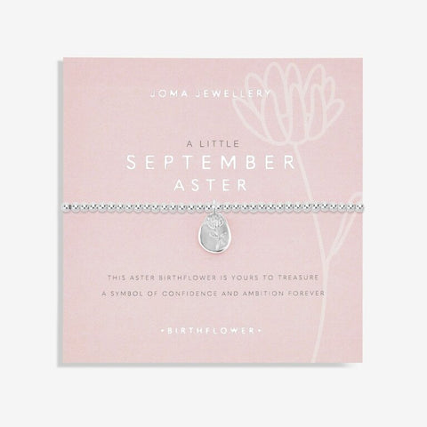 Joma 'A Little' Birth Flower - September Aster