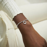 Silver sentimental bracelet 