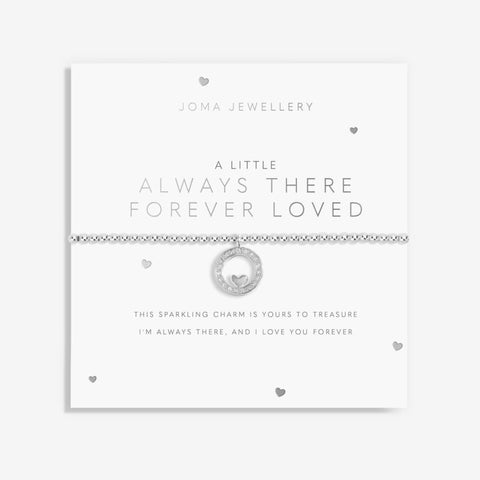 Joma 'A Little' Always There Forever Loved Bracelet