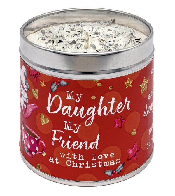 Tin Candle - Christmas - Daughter