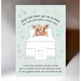  ***Price includes delivery*** Scottish 'Get Well Soon After Your Op' Card featuring a Scottish Poem  Blank inside  Designed and printed in Scotland  Textured white card  Dimensions: 15cm x 10.5cm  We can send direct to recipient free of charge including a handwritten message inside .... simply add a note to your order (from cart page) including your message.  
