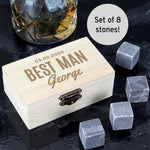 Personalised Whisky Stones Set 