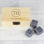 Personalised Whisky Stones Set