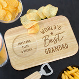 Personalised 'World's Best' Coaster Tray