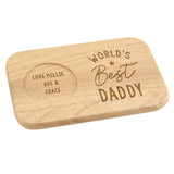 Personalised 'World's Best' Coaster Tray