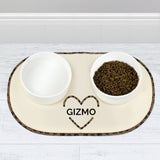 Personalised Pet Bowl Placemat