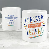 Personalised Absolute Legend Mug