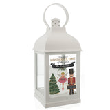 This beautiful personalised lantern will add to the magicical festivities for you or your loved ones this Christmas. The battery-powered lantern has a realistic flickering warm orange flame effect, adding an ambient touch to any room. Hang this lantern around the home with the attached hanging hoop.   Personalise the lantern with 1 line of text up to 25 characters.  Requires x3 AAA batteries.