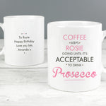Personalised Mug - Acceptable to Drink