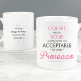Personalised Mug - Acceptable to Drink