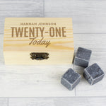 Personalised Whisky Stones Set 