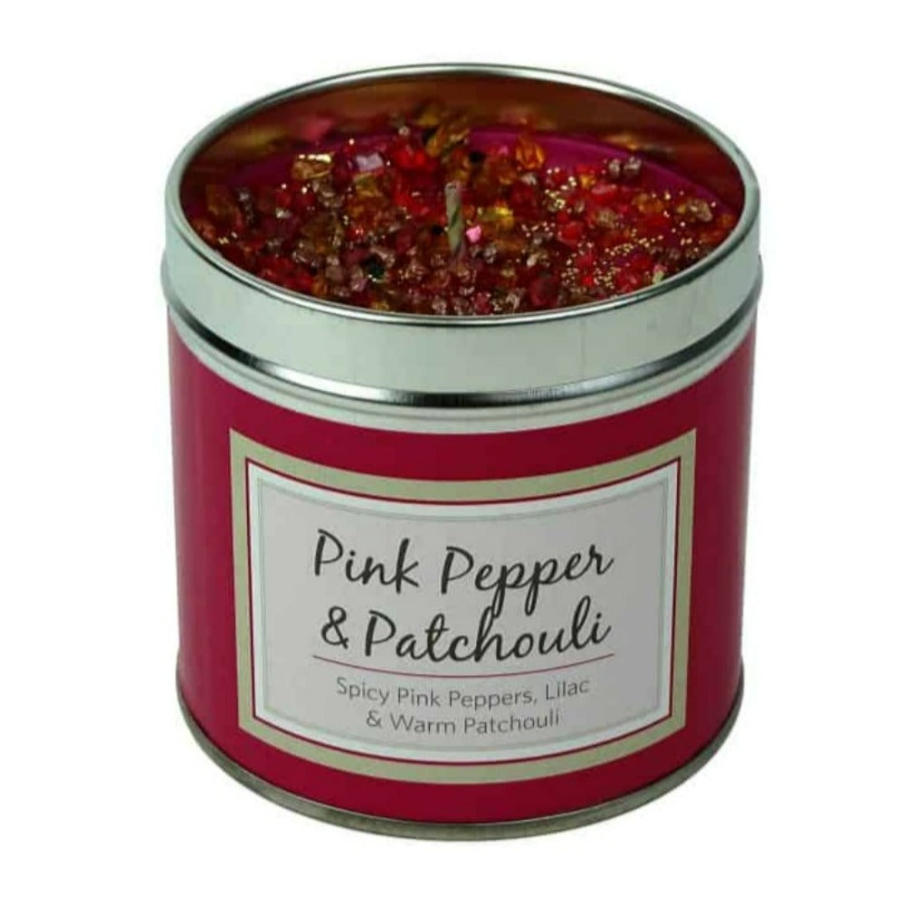 Tin Candle - Pink Pepper & Patchouli