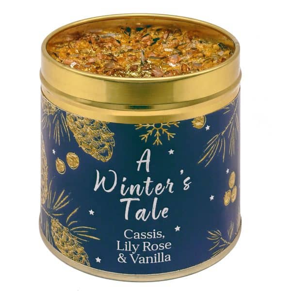Tin Candle - Christmas Elegance - A Winters Tale