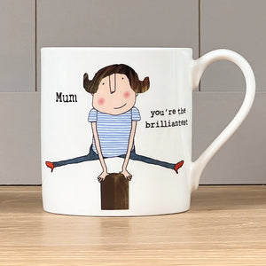 Rosie Made a Thing Mug - Brilliantest Mum